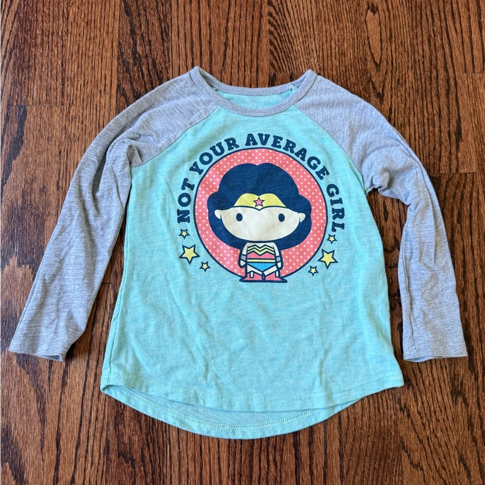 Super Hero Toddler Long Sleeve Tee - Size 2t